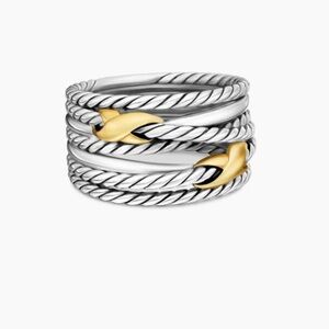 DAVID YURMAN Double X Crossover Ring (13mm)